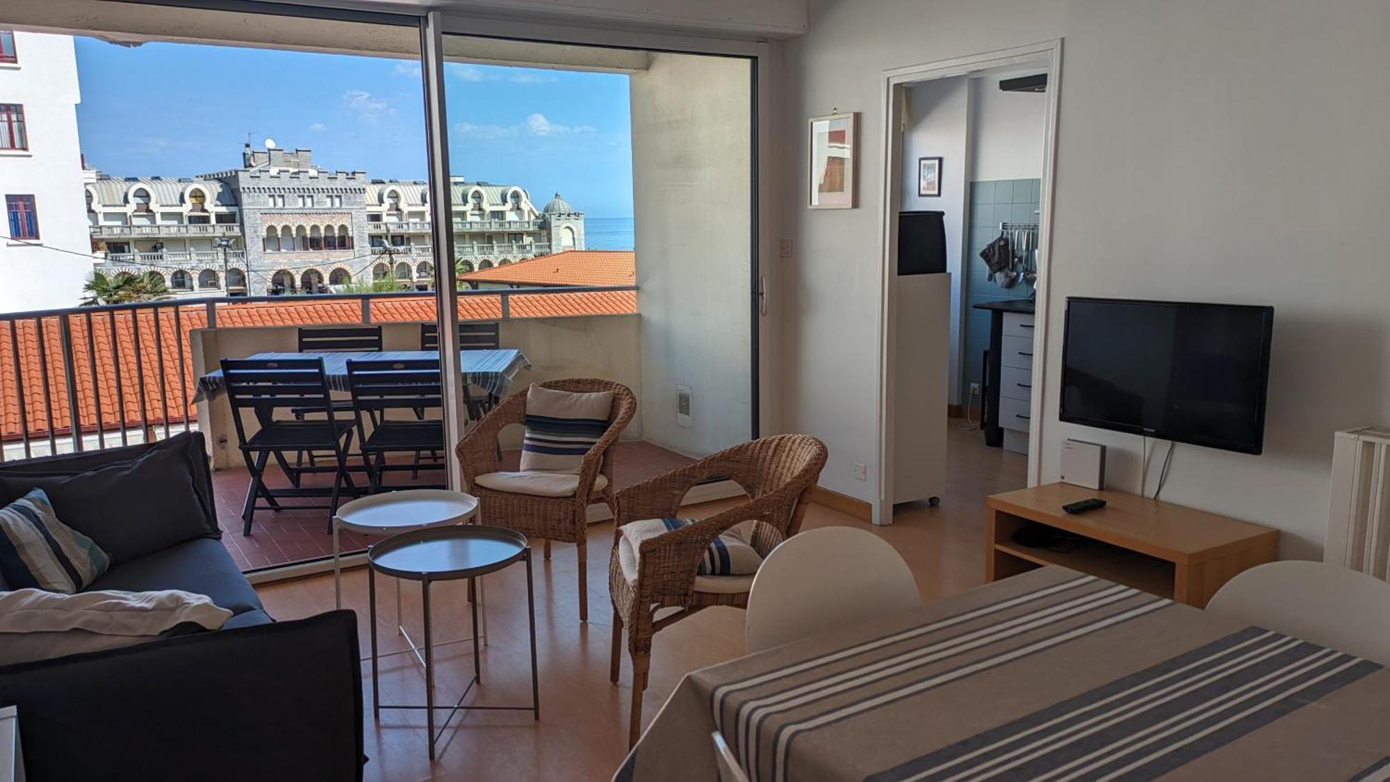 Appartement 3 Pieces Au Coeur D'Hendaye Plage Exteriör bild