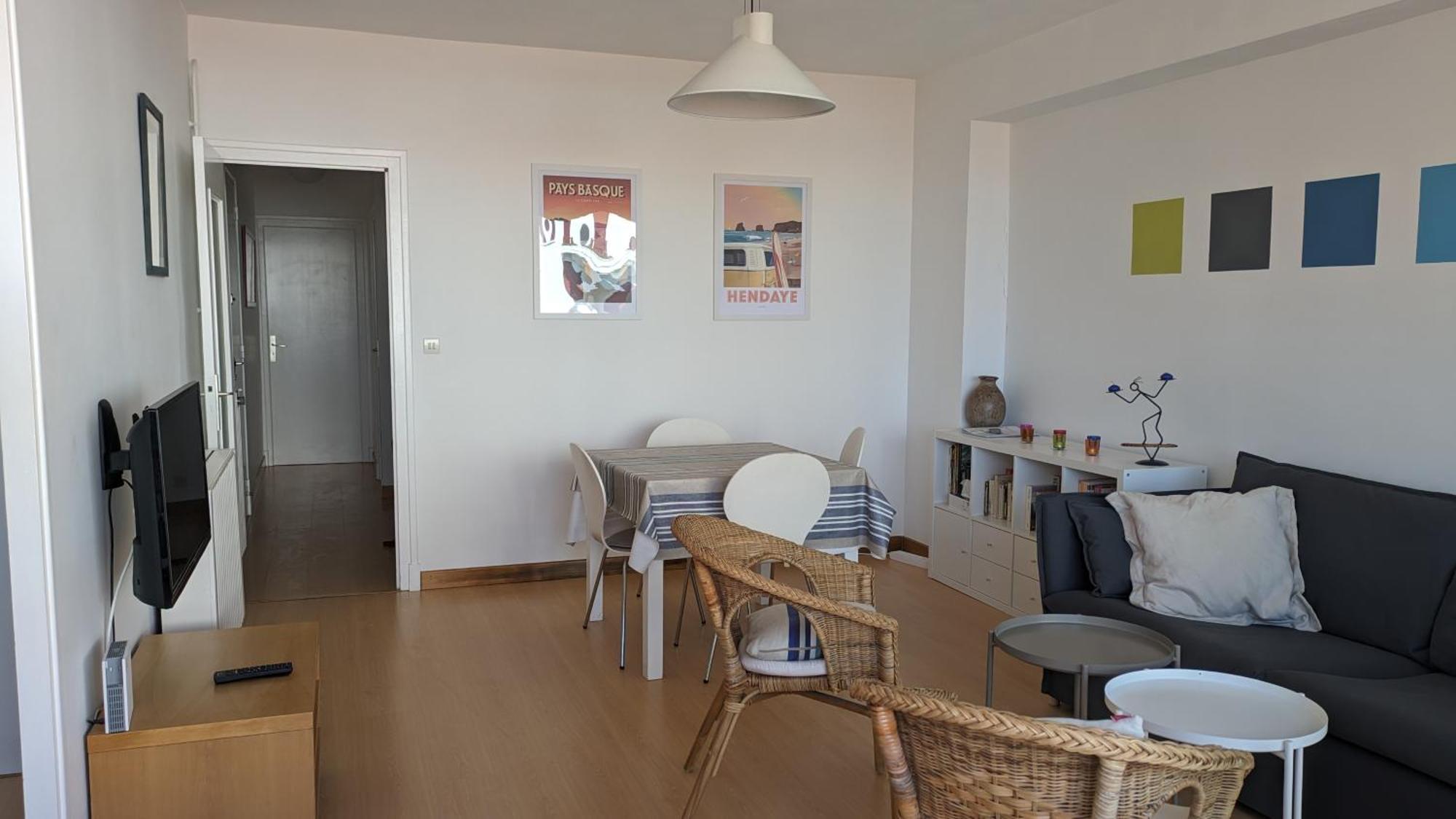 Appartement 3 Pieces Au Coeur D'Hendaye Plage Exteriör bild