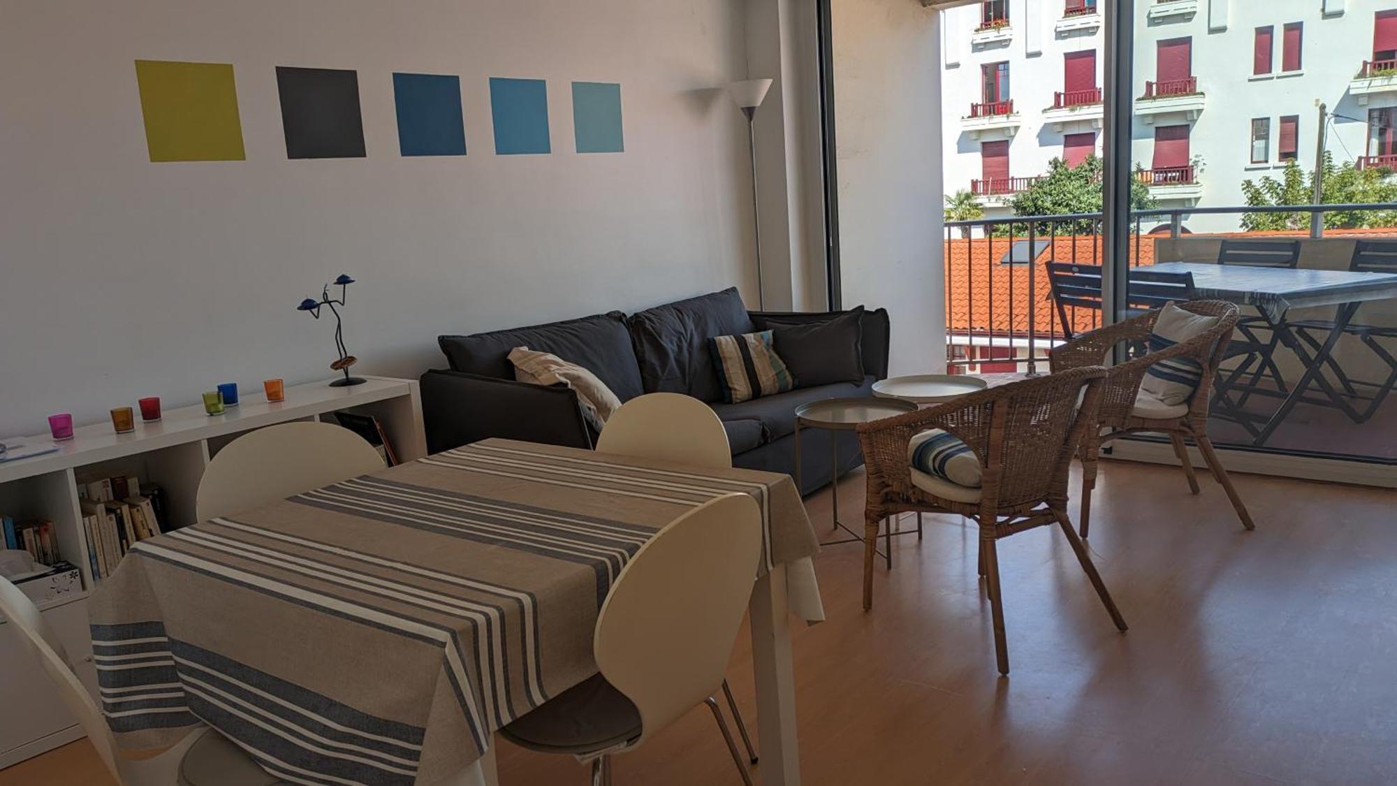 Appartement 3 Pieces Au Coeur D'Hendaye Plage Exteriör bild